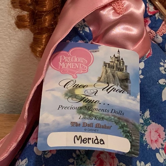 Merida Precious Moments Doll Limited Release Once Upon A Time 2018 Dress and Bow - Picture 3 of 10